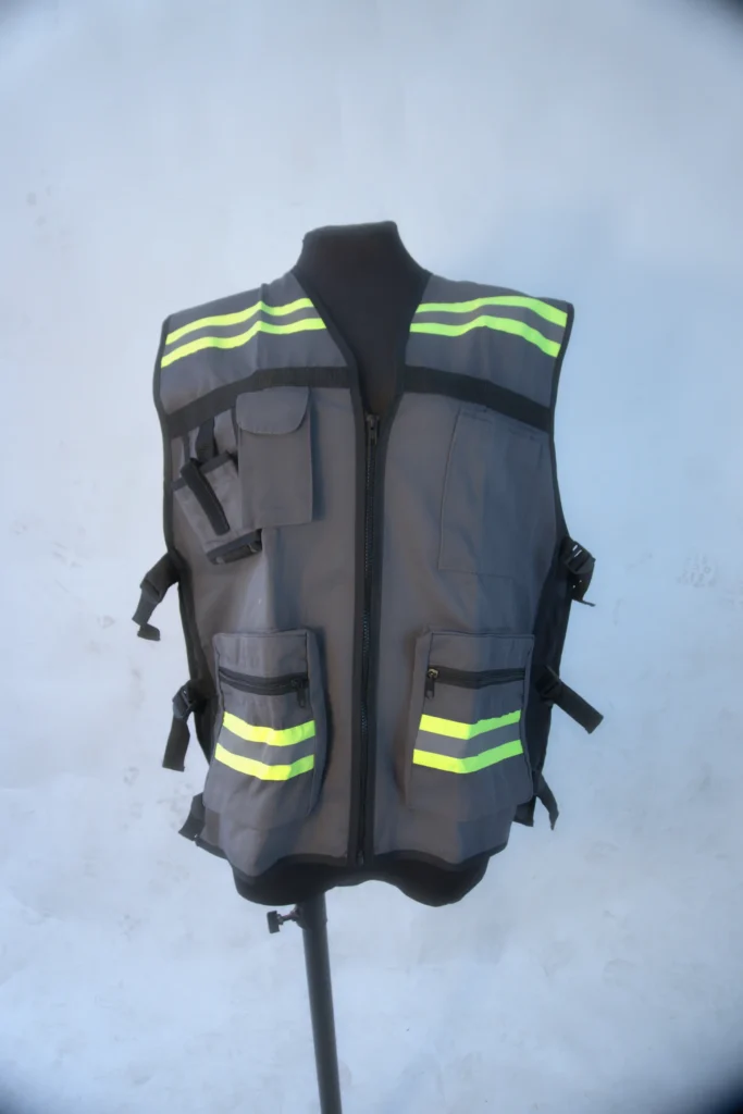 Equipamiento Industrial Chalecos para trabajo gris